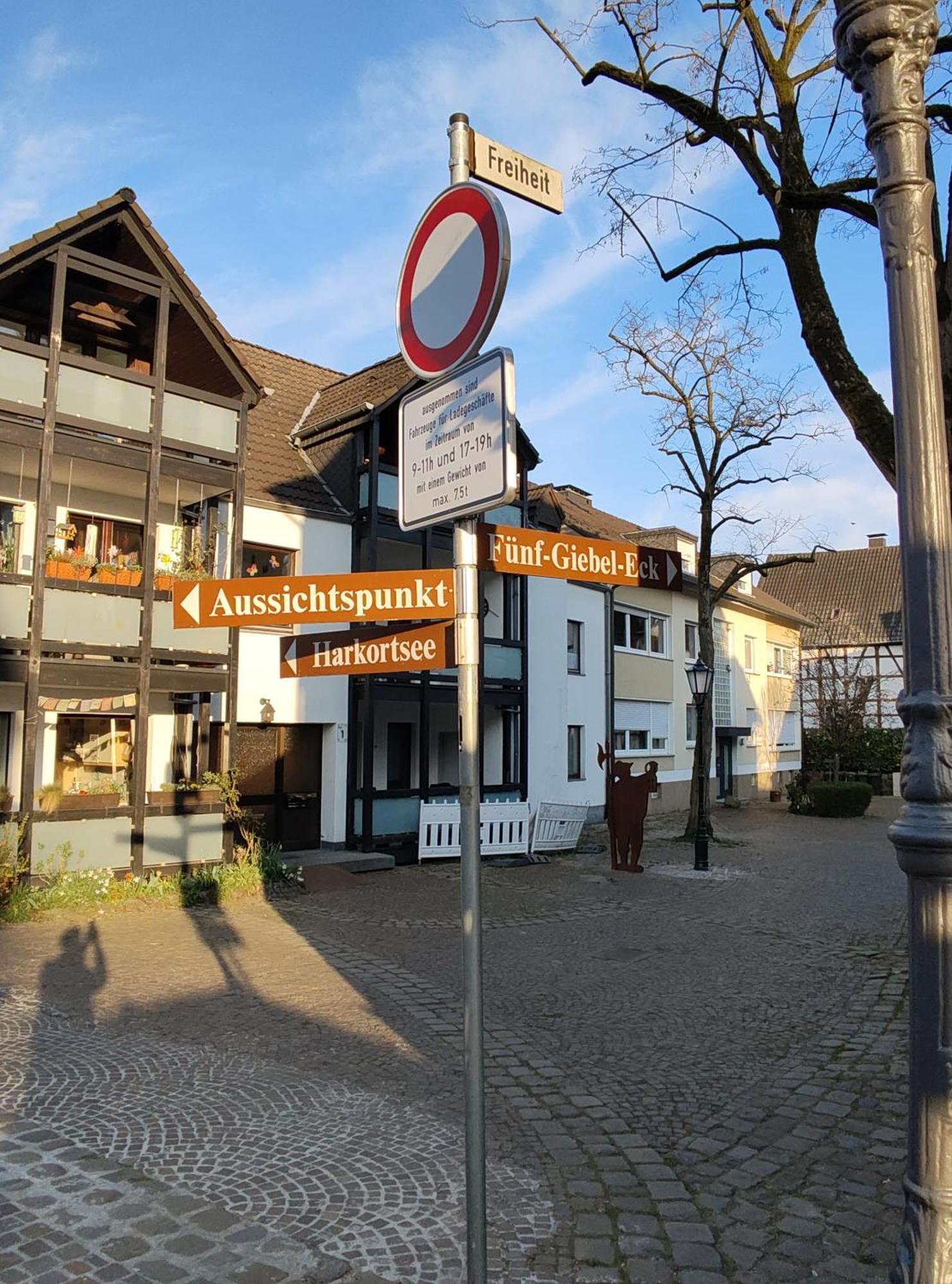 Hotel Fünf Giebel Eck in der Freiheit am Ruhrtalradweg Wetter  Exterior foto